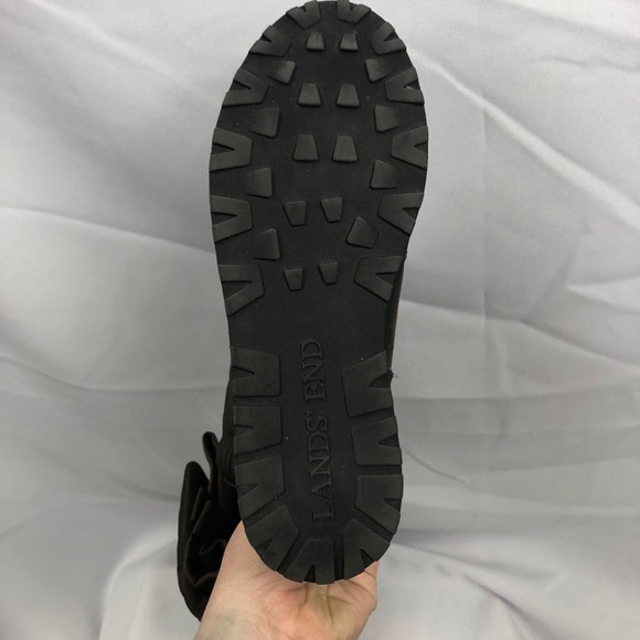 LANDS’ END Brown Suede Commuter Pull On Boot 6.5 - Picture 6 of 7